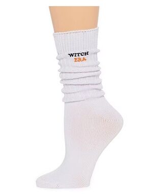 Arizona Halloween "WITCH ERA" Slouch Crew Socks WOMEN'S SHOE SIZE 4-10